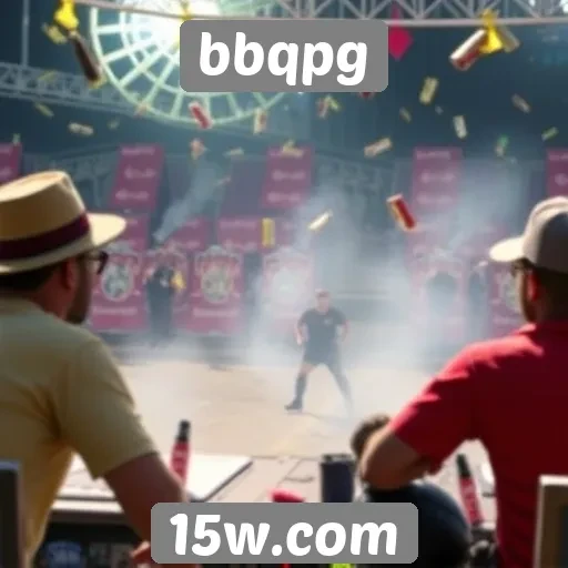 Experiência de jogo imersiva no site bbqpg