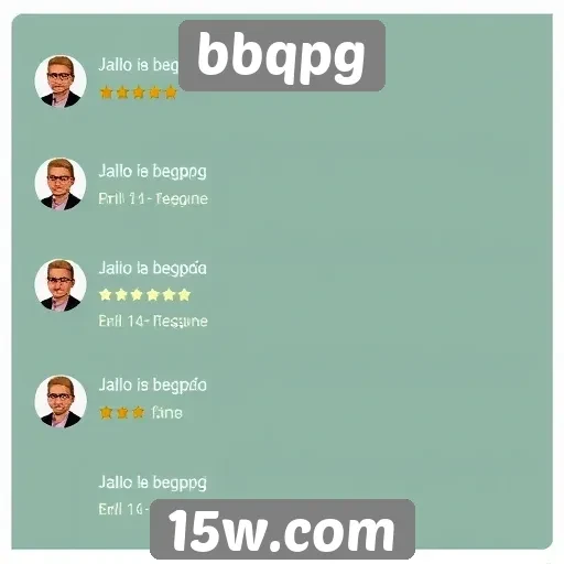 Comentários de usuários sobre a interface do bbqpg